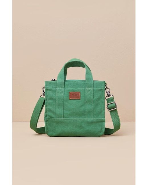 Vans Green Lil Pergs Crossbody Mini Tote Bag