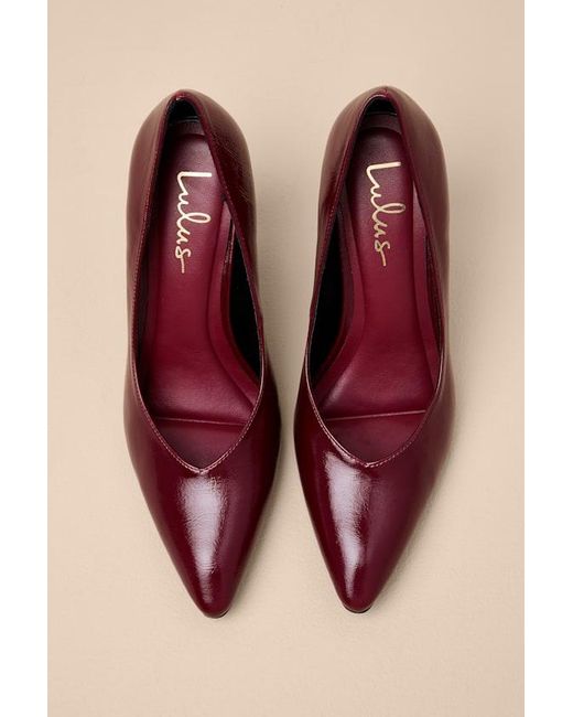 Lulus Natural Monette Pointed-Toe Pumps