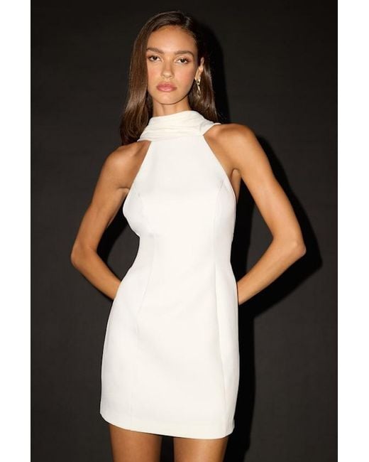 Lulus Black Sandri Backless Bodycon Mini Dress