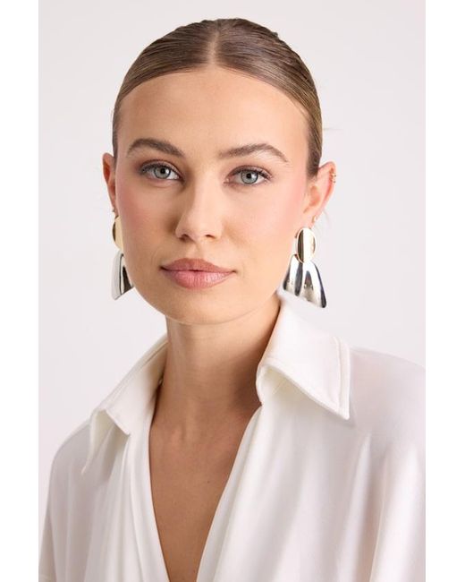 Lulus Natural Denaya Statement Earrings