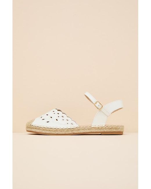 Lulus Natural Meeka Ankle Strap Flatform Espadrilles