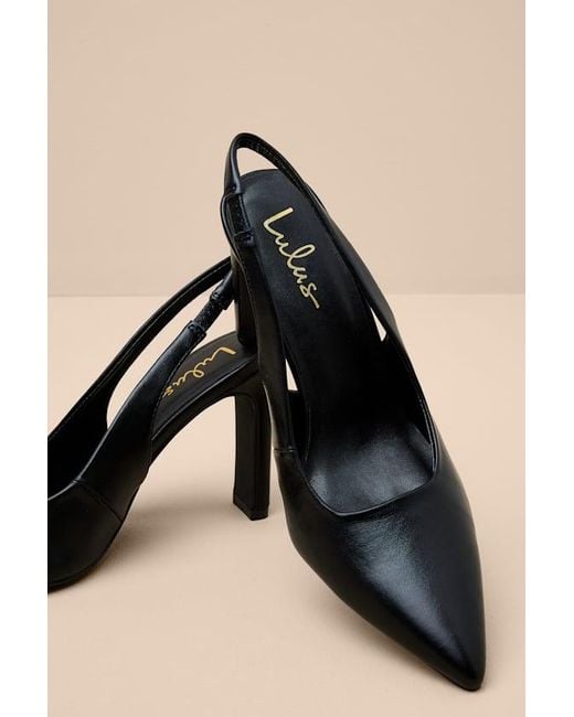 Lulus Natural Honorata Pointed-Toe Slingback Pumps