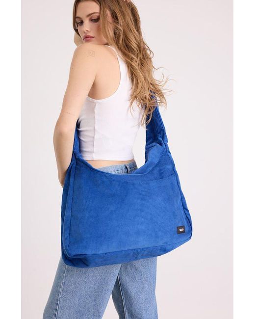 Vans Blue Gotsman Corduroy Messenger Bag