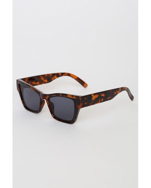 Lulus Black Modern Trends Tortoise Cat-Eye Sunglasses