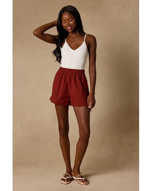 Lulus Brown Classic Beach Shorts