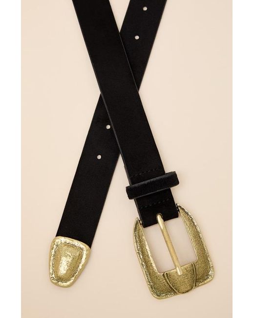 Lulus Natural Lilla Suede Belt
