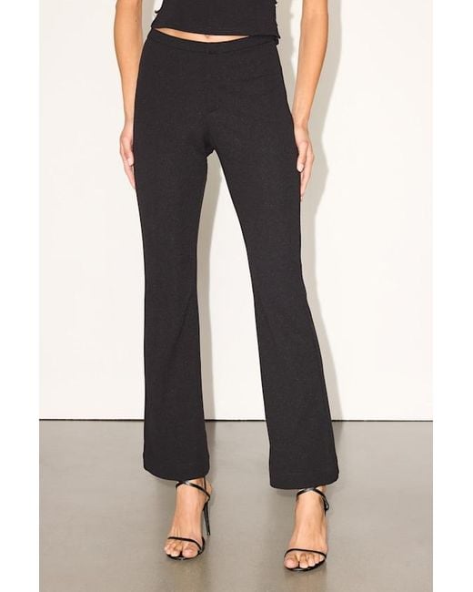 Lulus White Maria Mid-Rise Bootcut Trouser Pants
