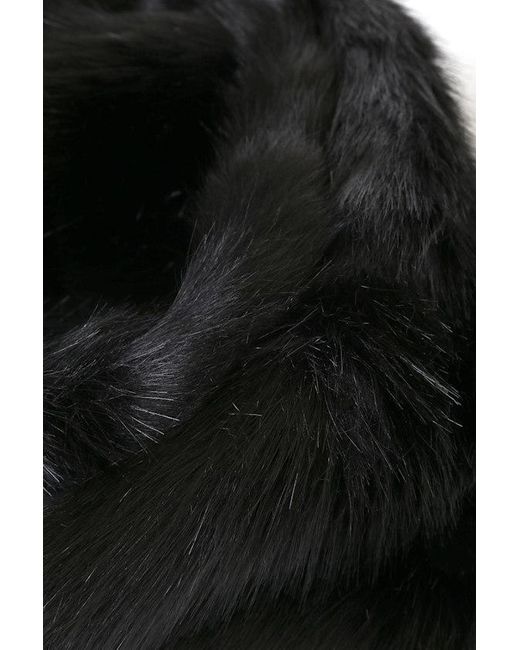 Lulus Red Demure And Dreamy Faux Fur Stole