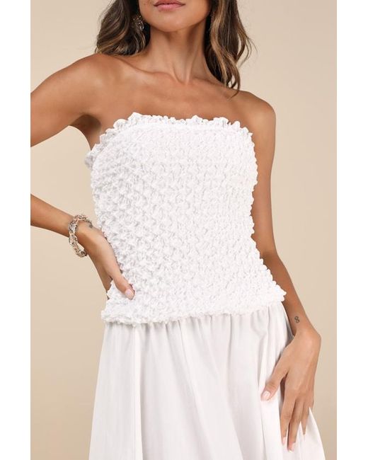 Arwen Cream Dropped Waist Midi Dress