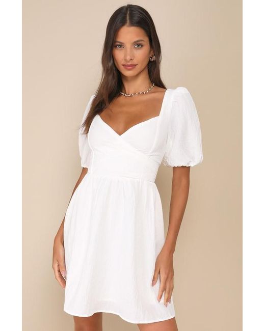 Lulus White Little Bit