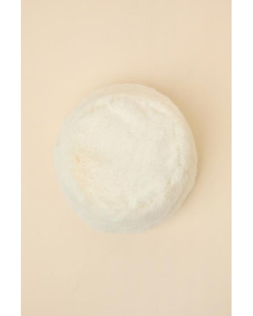 Lulus Natural Omoka Faux Fur Cloche Hat