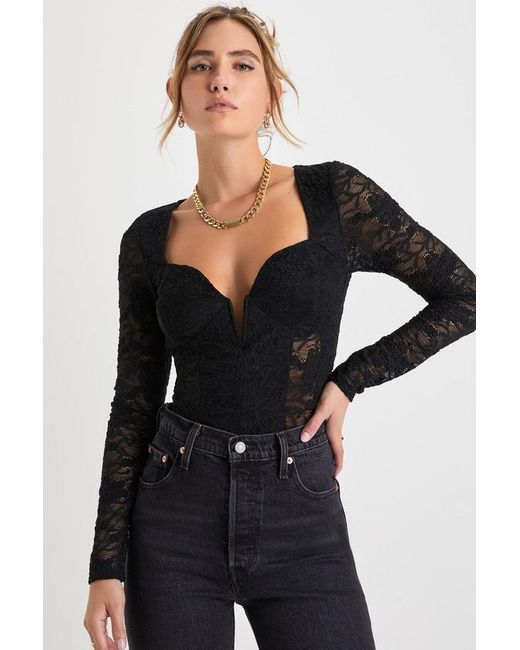 Sheer long sleeve top hotsell