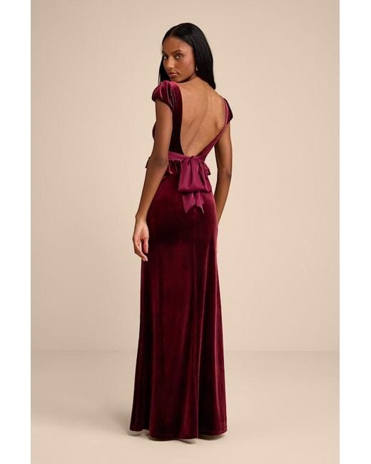 lulus velvet burgundy dress Captivating Admiration Burgundy Velvet Strapless Mini Dress