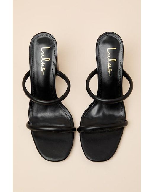 Lulus Natural Addien High Heel Sandals