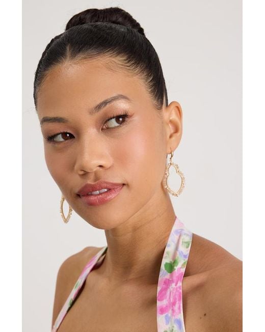 Lulus Black Nevett Beaded Statement Earrings