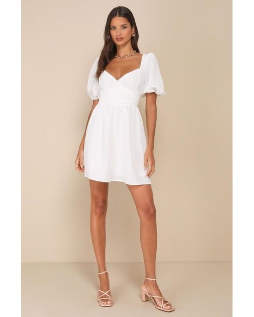 Lulus White Little Bit