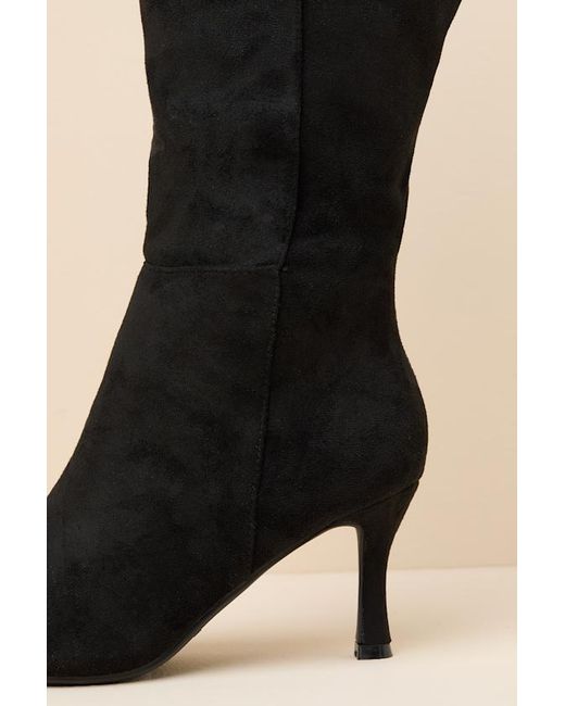 Lulus Black Lambert High Heel Boots