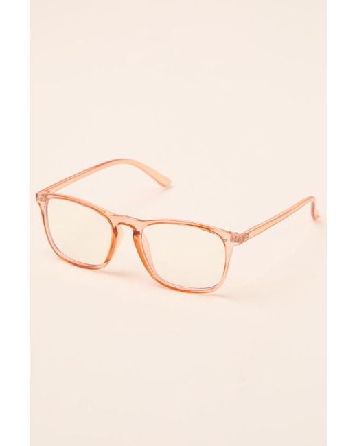 Lulus Brown Huxley Square Light Glasses