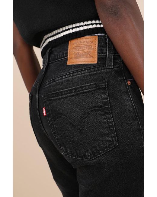 Levi's Green Wedgie Bootcut Washed High-Rise Denim Jeans