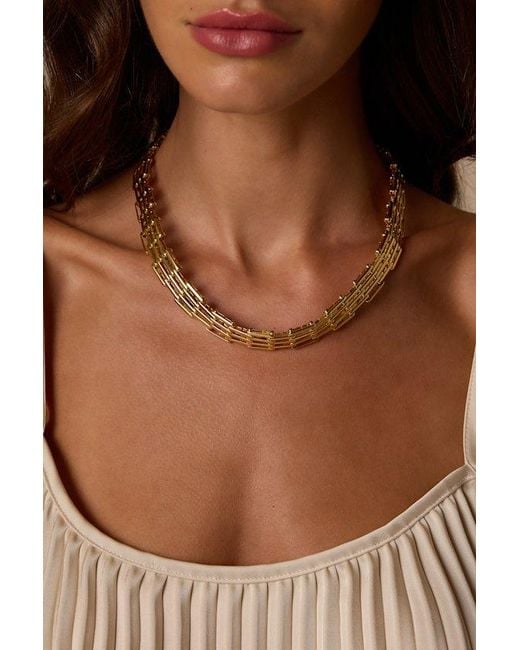 Lulus Brown Montclair Chunky Necklace