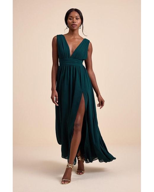 Lulus Blue Heavenly Hues Maxi Dress
