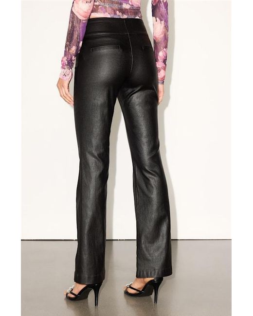 Lulus Pink Hanson Coated Low-Rise Bootcut Pants