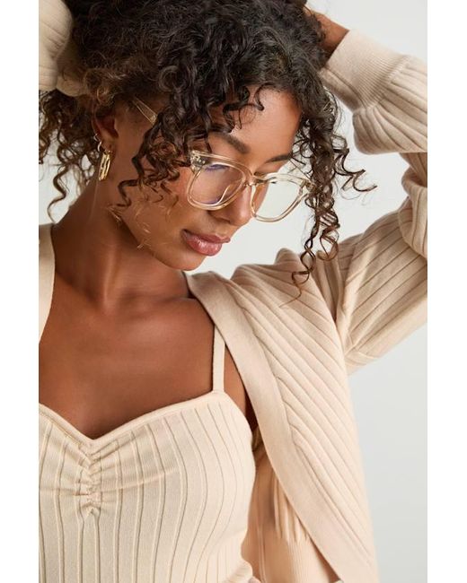 Lulus Brown Hutton Light Light Glasses