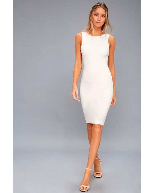 Lulus Gray Like A Lady Backless Midi Dress
