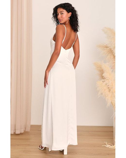 chinese dress ladies Amazon.com: MQCVC Women's Satin Cowl Neck Backless Maxi Dress Sexy Tie Back  Spaghetti Strap Ruched Wedding Guest Slit Long Dresses Champange :  Clothing, Shoes & Jewelry main image 0