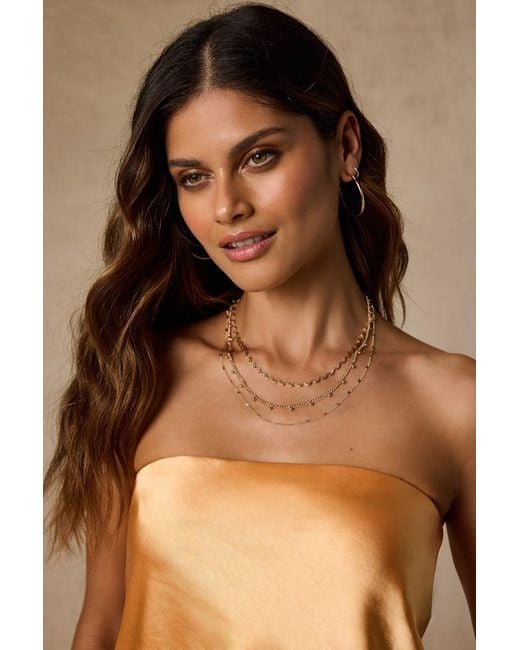 Lulus Brown Unica Layered Necklace