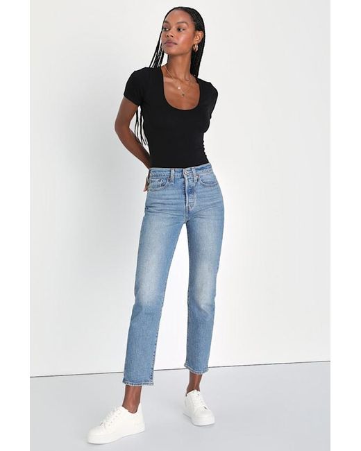 Lulus Black Basically Effortless Short Sleeve Scoop Neck Top
