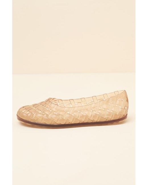 Melissa Natural Possession Ballerina Jelly Flats