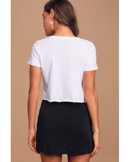 Prince Peter Blue Blondie Distressed Cropped Graphic Tee