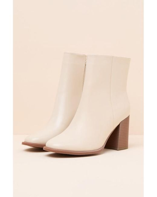 Lulus Natural Paisley Ankle Booties