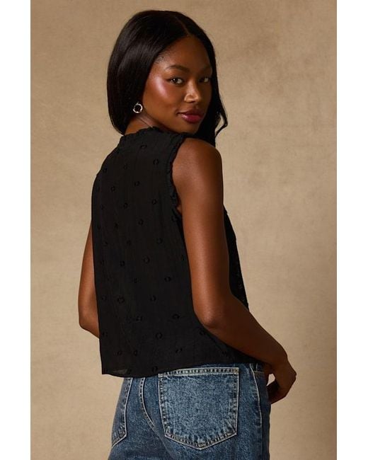 Lulus Blue Brandi Button-Front Tank Top