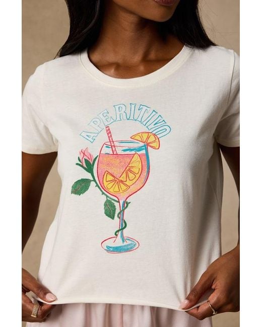 Prince Peter Brown Aperitivo Short Sleeve Graphic Tee