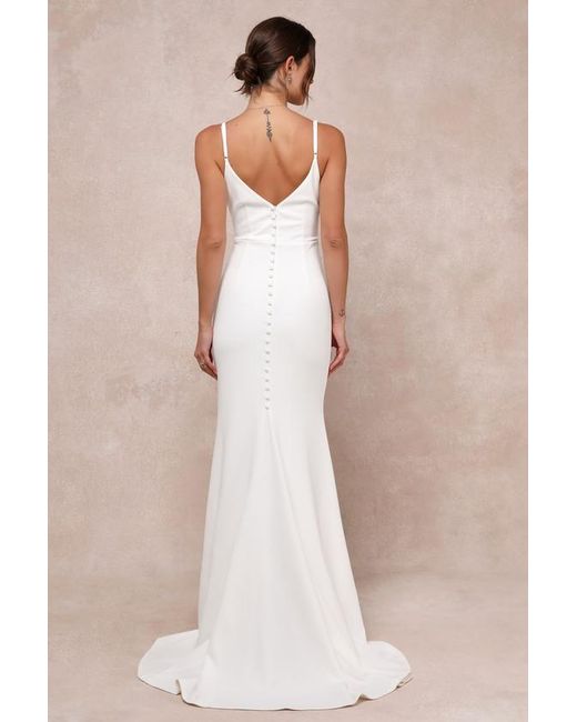 Lulus Natural Feeling Of Forever Sleeveless Mermaid Maxi Dress