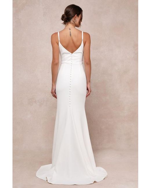 Lulus Natural Feeling Of Forever Sleeveless Mermaid Maxi Dress
