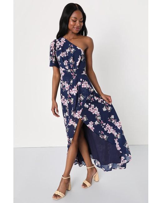 Lulus one shoulder dress sale