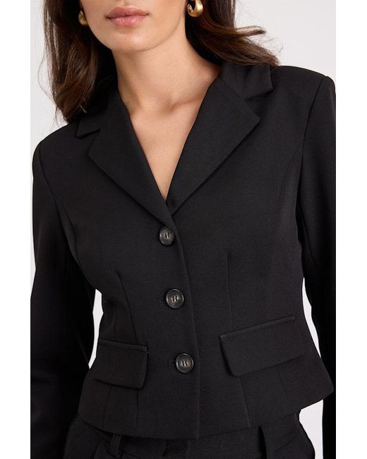Lulus Blue Vila Cropped Blazer