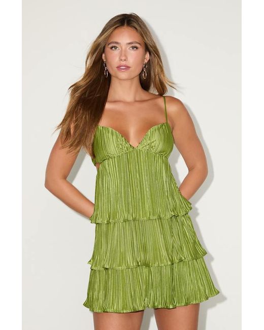 slim fit dress slacks Roselle Cutout Bustier Mini Dress main image 1
