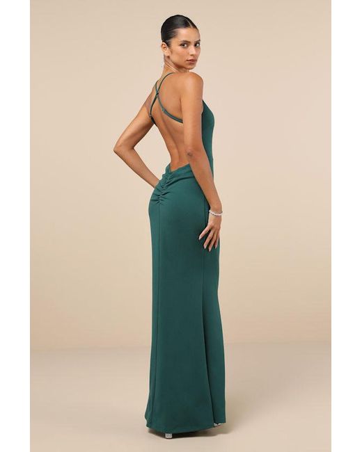 princess polly baby blue dress Mermaid Maxi Dress – MUA main image 0