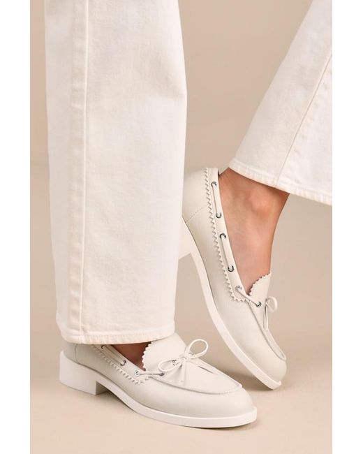 Dolce Vita Natural Lagoon Boat Shoe Loafers