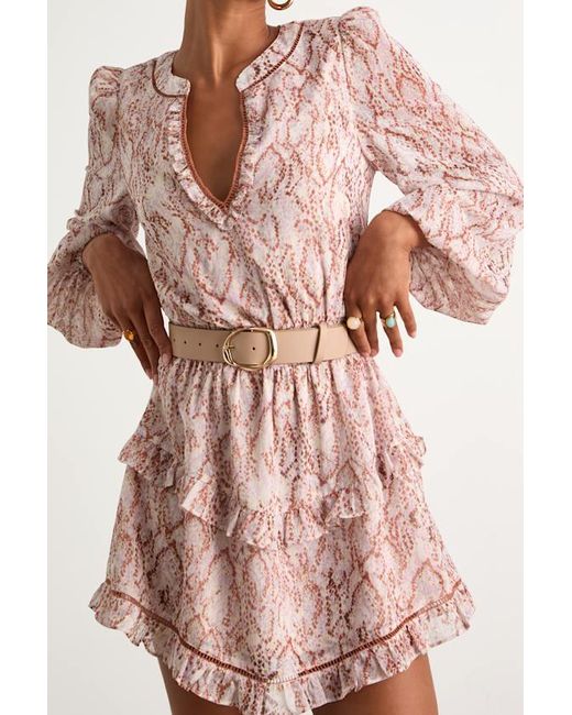 Lulus Black Lelya And Taupe Belt Set