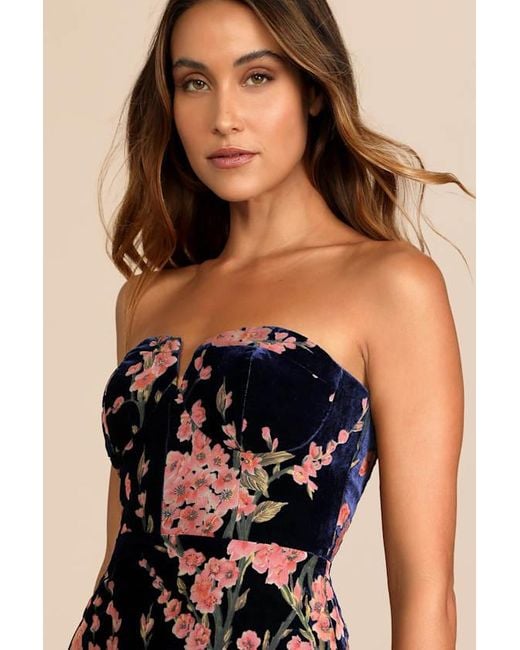 Lulus Black Bloom
