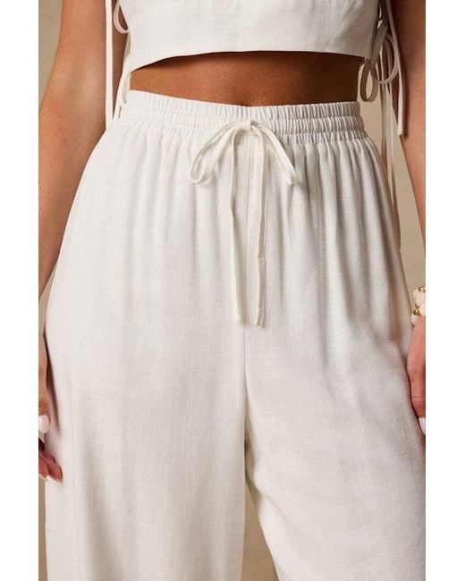 Lulus Natural Irida Drawstring Pants