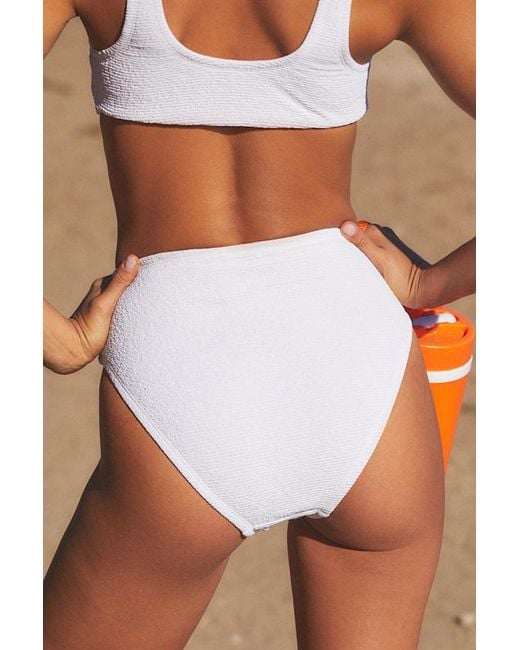 Lulus Brown Made For Sun High-Waisted Bikini Bottom