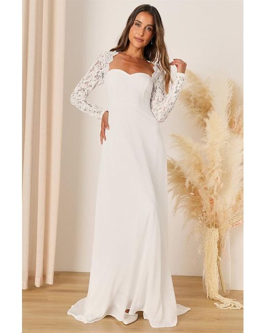 sachin and babi light blue dress Long Sleeve Wedding Dress Collection