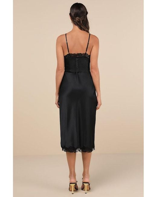 Lulus Natural Incredibly Enchanting Two-Piece Slip Dress And Corset Set