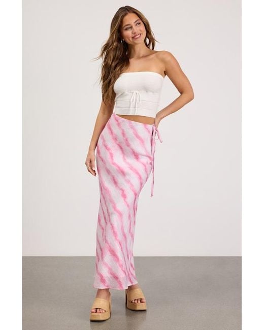Rhythm White Maggie Knit Strapless Crop Top